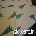 OYPA Serviettes en Tissu de Coton  Ensemble de 8 Coussins isolants en pin à Motif Motif de Sapin Simple pour Enfants  décoration de Table de Noël - 12x18 '' / 18x28 '' 18x28'' - B07VJYHR66